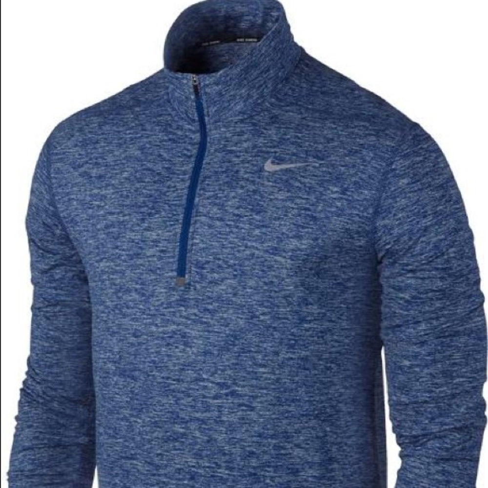 Nike DriFit 3/4 Zip run pullover